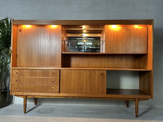 Image 1 of Mid-Century Modern Highboard - Teak