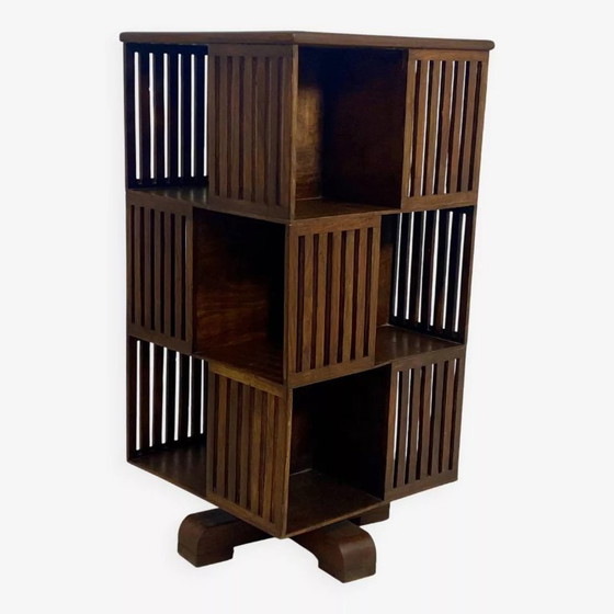 Image 1 of Carosello per libri/biblioteca d'epoca, metà del XX secolo