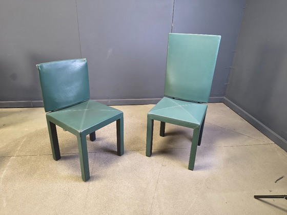 Image 1 of Sedie da pranzo Arcadia di Paolo Piva per B&B Italia set da 10