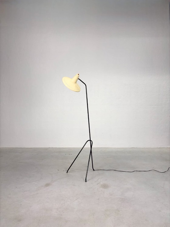 Image 1 of Vintage Dutch Design Grasshopper Vloerlamp
