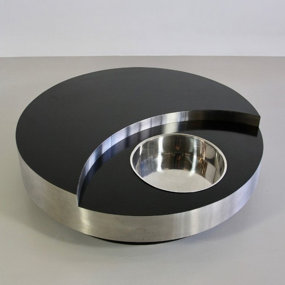 Image 1 of TRG round coffee table, Willy Rizzo