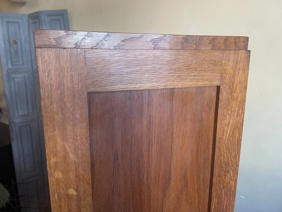 Image 1 of Armario con persiana enrollable Archivador Mueble para música Años 60 Francés