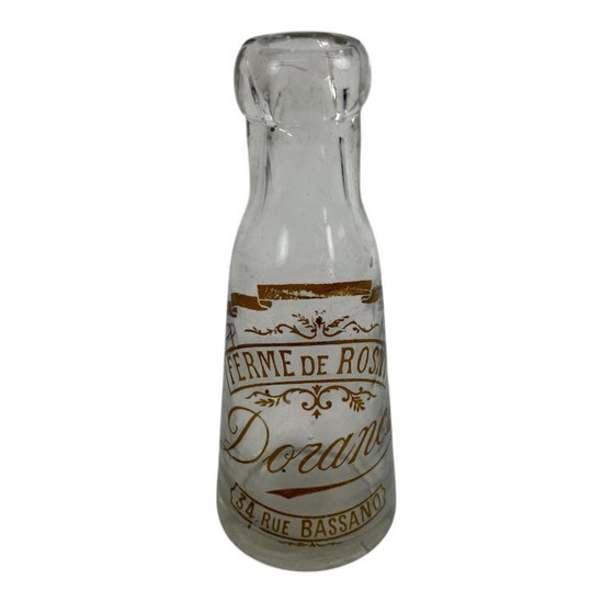 Image 1 of Collection de 42 bouteilles anciennes françaises de lait, de vin et de spiritueux