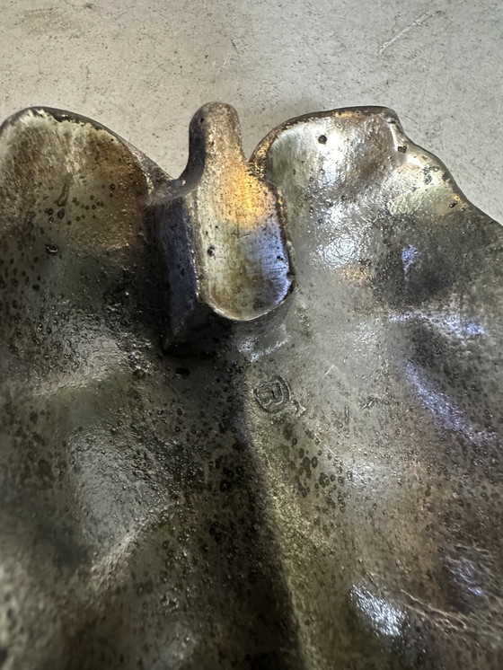 Image 1 of Vintage ‘zonnebloem’ asbak - S. Agudo