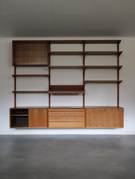 Image 1 of Vintage Danish modular wall system by Poul Cadovius