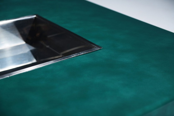 Image 1 of  Signed Willy Rizzo vintage ‘TR’ Coffee Table, Studio Willy Rizzo, Italy, 1970s