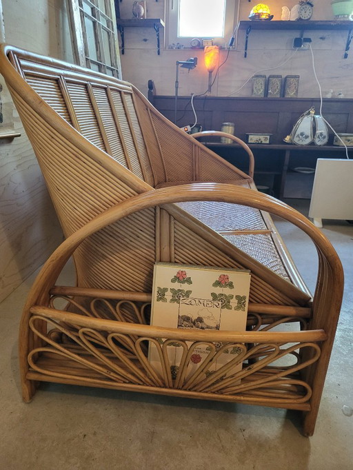 Rotan Bamboe bank vintage 