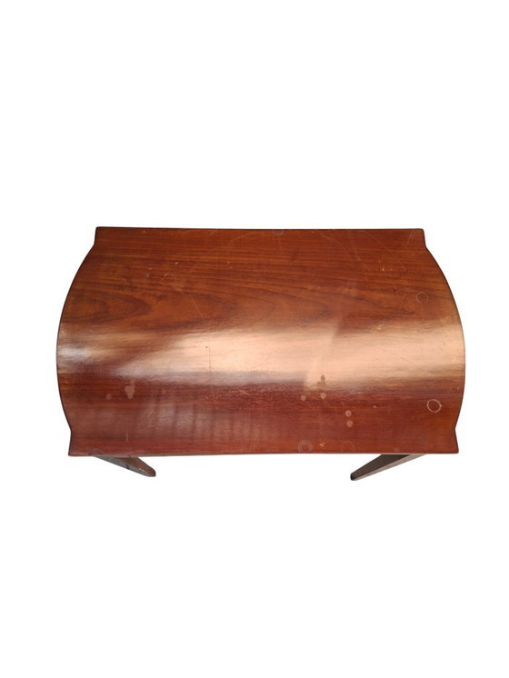 Image 1 of Tavolino Mid-Century Modern anni '60 Legno Pregiato Design Vintage