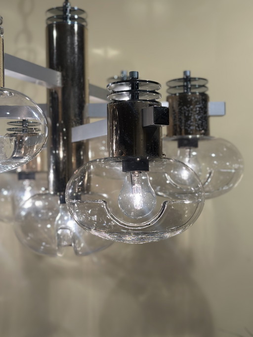 Vintage Midcentury Murano Kroonluchter