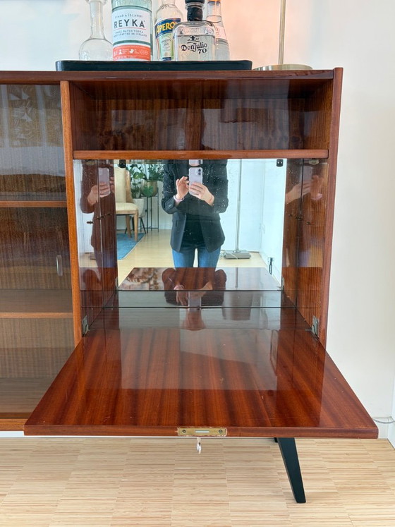 Image 1 of Barkast in mid-century modern stijl uit de jaren 60 - Nederlands