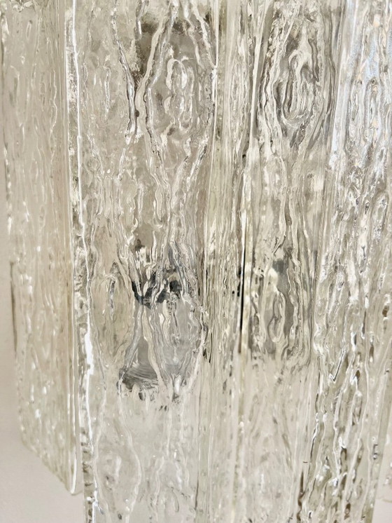 Image 1 of Kaiser Leuchten, modello in vetro di murano per il ghiaccio, anni '70