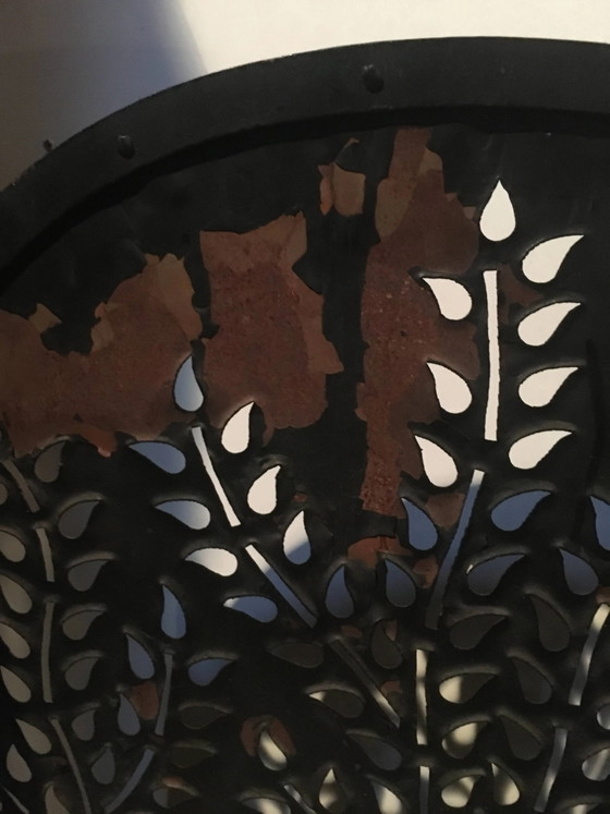 Parascintille in metallo battuto e tagliato – Oggetti decorativi, Iron, Vintage (photo 8 of 17)