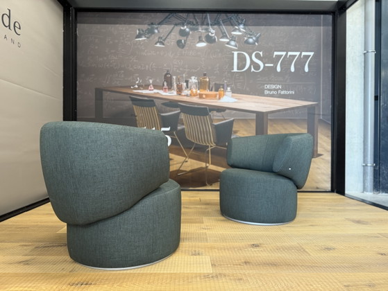 2 Sillones giratorios Rolf Benz 684 de tela verde – Other (photo 4 of 9)