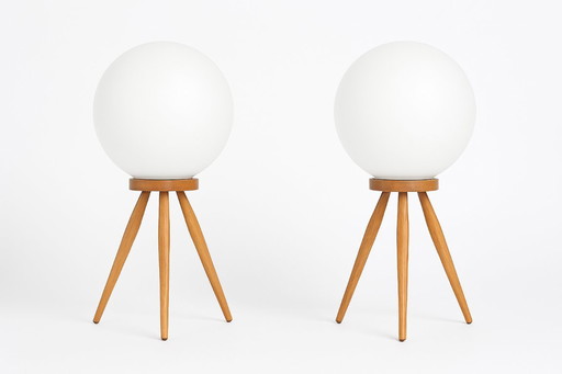 Mid-Century Tripod Table Lamp, ÚĽUV, 1960s, Czechoslovakia