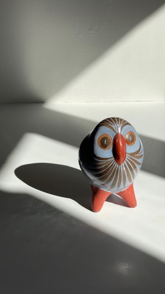 Vintage HANDCRAFTED Ceramic OWL – MEX JP, Decorative Objects (photo 35 of 35)