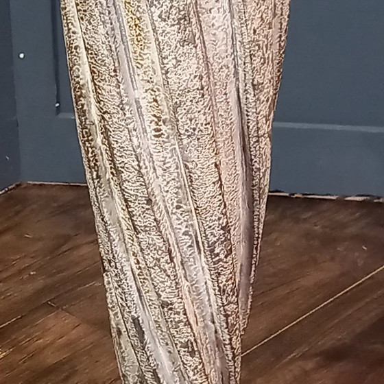 French vintage pedestal in a classic style, Column, Wood, Beige, Klassiek (photo 8 of 14)