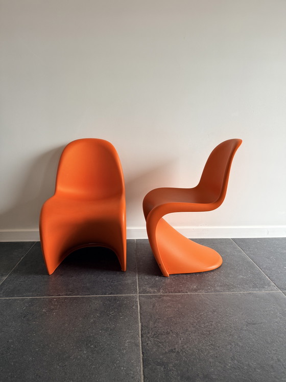 2 x Verner Panton Junior – Vitra, Sedie da pranzo, Plastic (photo 5 of 6)