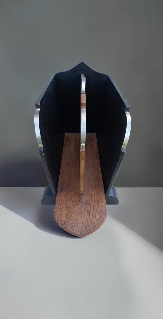 Image 1 of Amsterdam School reading rack
