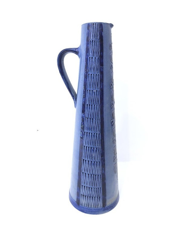 Image 1 of Large Blue Vase, Switzerland, 1960