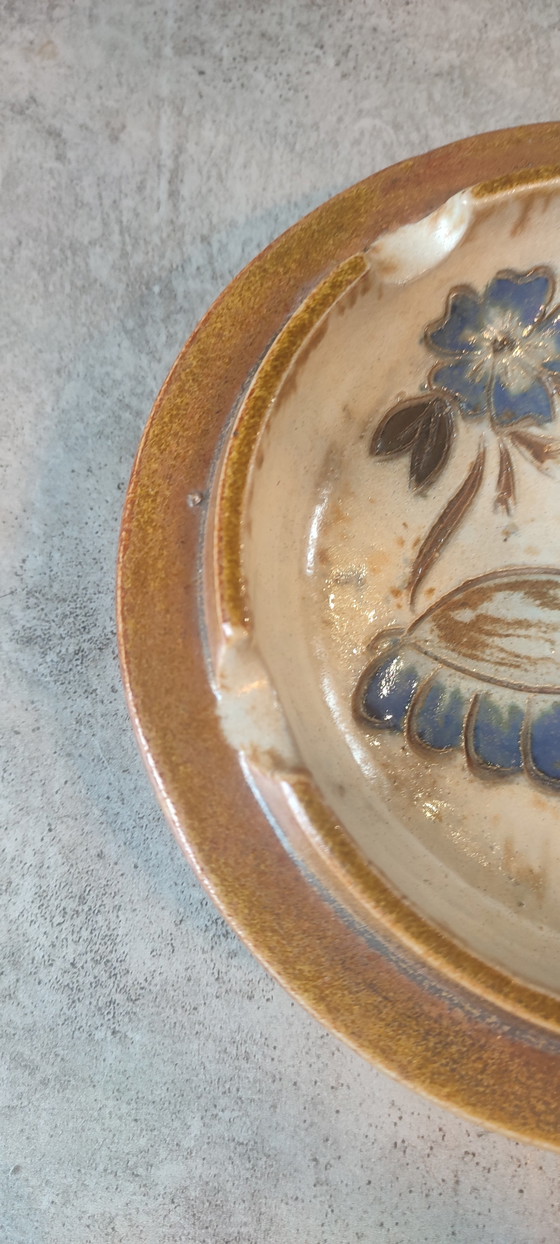 Image 1 of Kinderteller, signiert Dubois-Steingut aus Bouffioulx