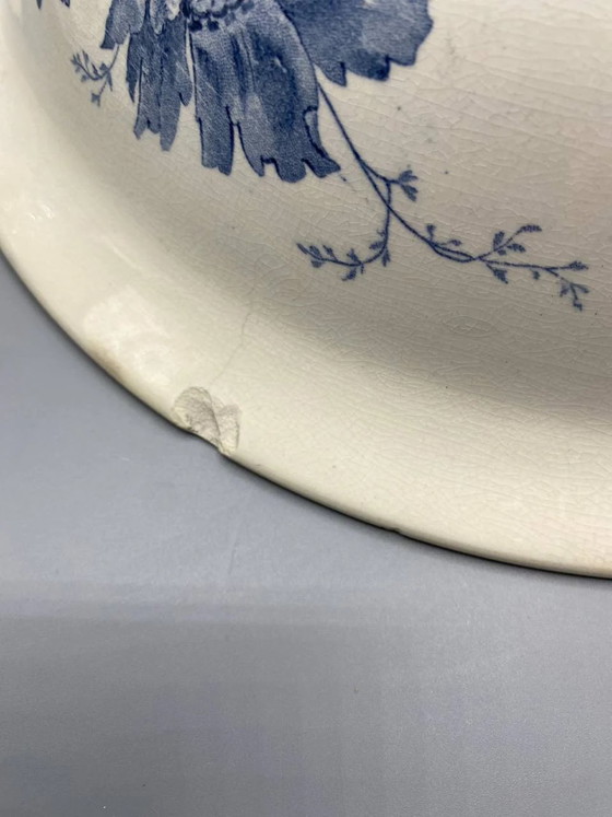 Sarreguemines Faience Decorative Arrangement – Two Antique Pieces United by 20th Century – Decorative Objects (photo 9 of 10)