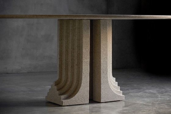 Image 1 of Samo Dining Table by Carlo Scarpa for Simon Gavina, Italy, 1971