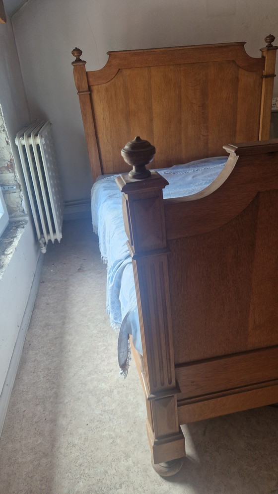 Image 1 of Old wooden bed