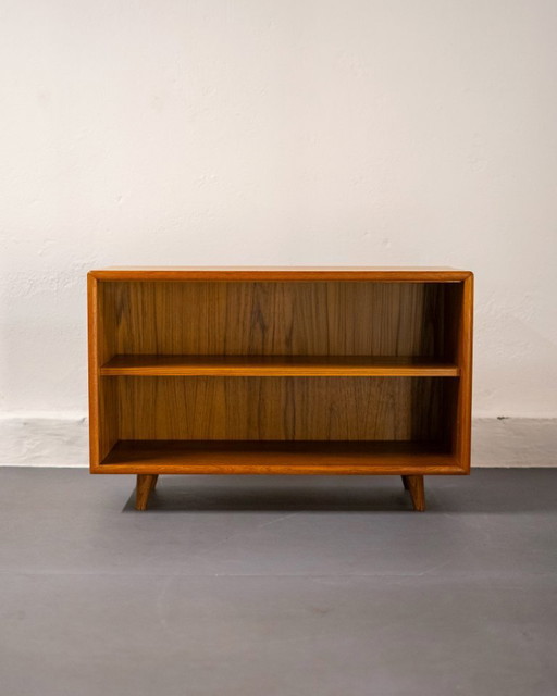 Estantería baja Mid Century de teca