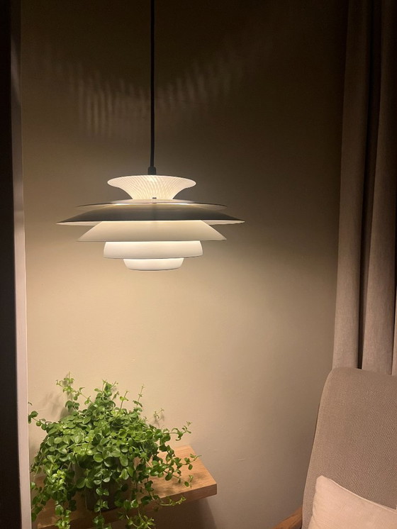 Image 1 of Vintage Jeka Metaltryk 1029-P - Louis Poulsen stijl - Deense designlamp