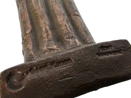 Image 1 of Geert Kunen - Beeldend Kunstenaar - Klei - XL Sculpture - 3e Kwart 20e Eeuw