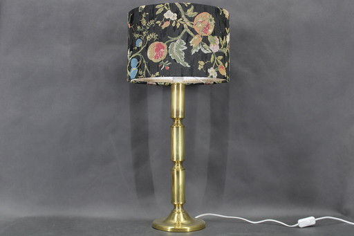 1960er Jahre Zwei große Tischlampen aus Messing, Dänemark