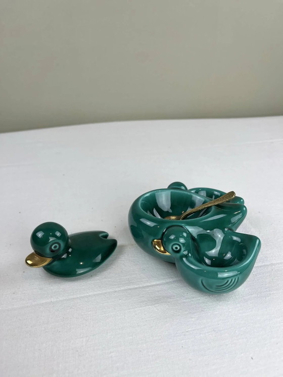 Antique zoomorphic condiment service – Table accessories, Porcelain, Ceramic, Art Nouveau (photo 6 of 9)