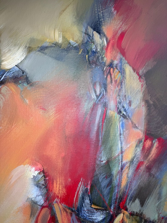 Nelly Madoulet, a contemporary abstract painting, Paintings & Drawings, Metal, Canvas, Gold (photo 10 of 14)