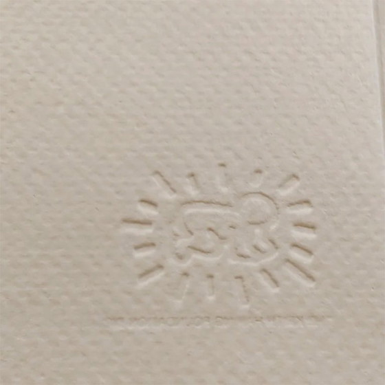 Image 1 of Lithografie van Keith Haring uit de jaren 1990, gelimiteerde oplage, genummerd met potlood.