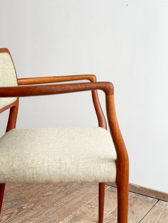 Image 1 of Niels O. Møller Modell 65 Sessel für J.L. Mollers, 1968, Dänischer Designklassiker