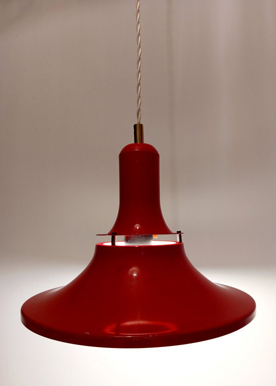 Image 1 of Industrielle Loft-Lampe entworfen von Bela Nadas (ungarischer Industriekünstler) | aus den 70er Jahren