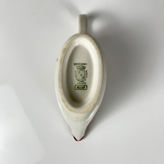 Image 1 of Salsera "Oeillet" de Sarreguemines, 1920-50