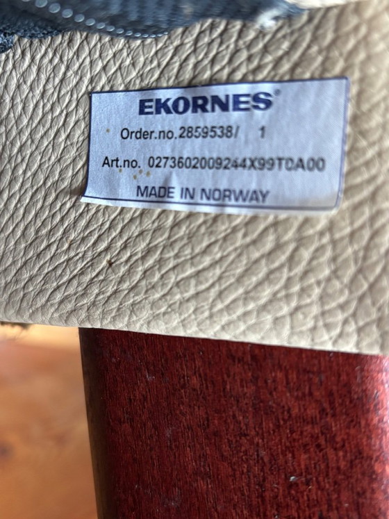 Image 1 of Ekornes leren bank 