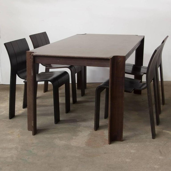 Gijs Bakker Dining Table from 1974 – Wood (photo 6 of 8)