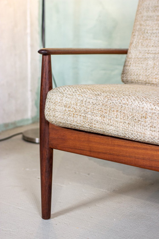 Image 1 of Canapé vintage en teck Grete Jalk France and Son, milieu du siècle