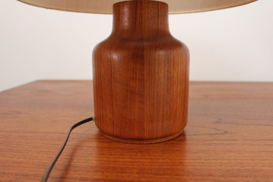 Image 1 of Lámpara de mesa de teca de Kirk Copenhagen