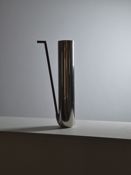 Early design work, vase, jug, pewter, Rolf Nestler, 1980s – Metal (photo 8 of 15)