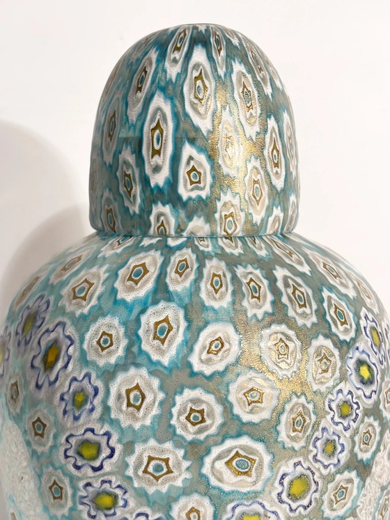 Potiche Vase in Murano Glass with Millefiori Murrine by La Murrina 1980s (photo 2 of 20)