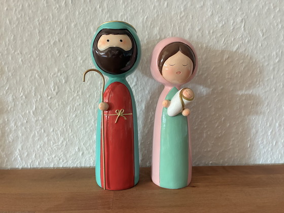 Image 1 of Figuras de la Natividad de Amor y Luz
