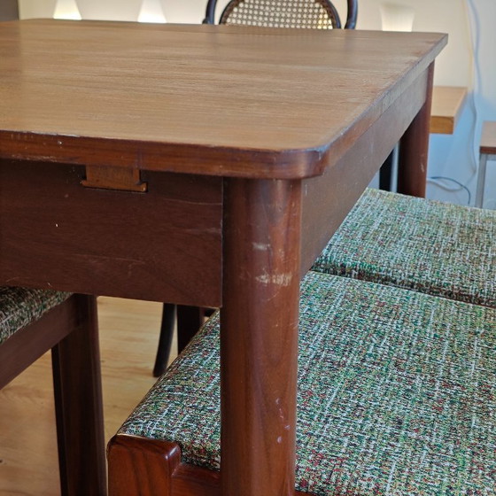 Image 1 of Tavolo da pranzo allungabile in teak vintage