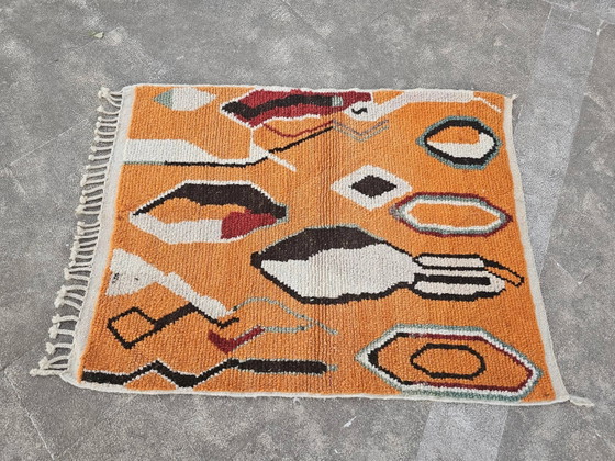 Moroccan rug 100% wool, handmade, 250x150 cm, superior quality. – Rugs & carpets (photo 2 of 9)