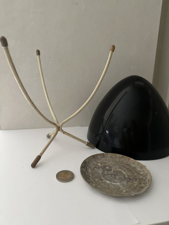 Image 1 of VASO A PROIETTILE ANNI '50/'60 VINTAGE VASO PER PIANTE SU 3 GAMBE