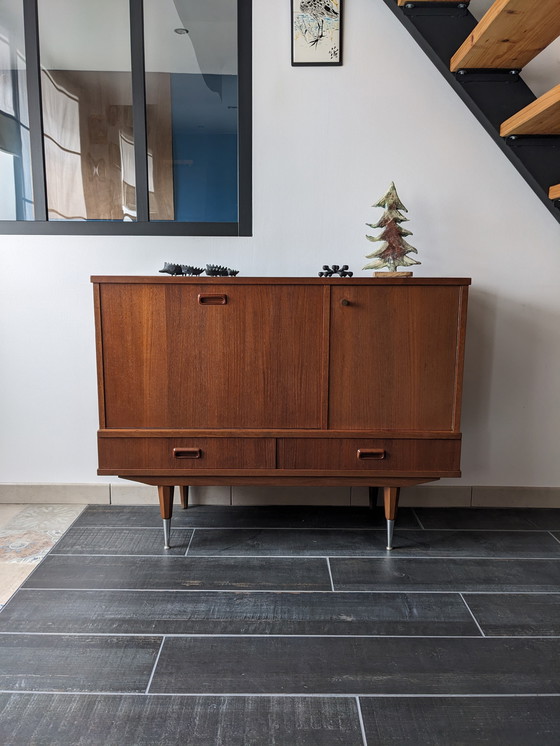 Image 1 of Vintage Scandinavian design bar cabinet