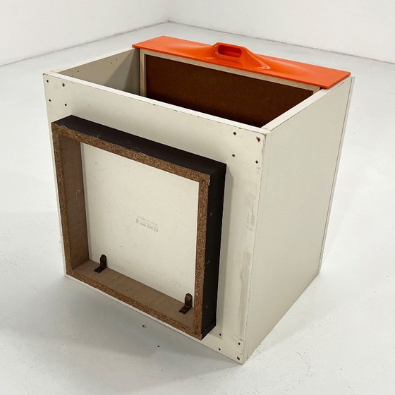 Image 1 of Table de chevet DF 2000 à 1 tiroir, conçue par Raymond Loewy pour Doubinsky Frères, années 1960