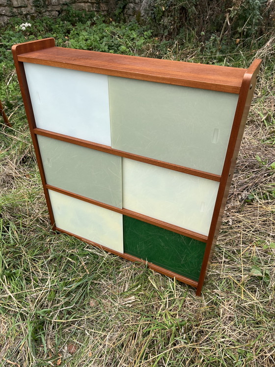 Scaffale Vetrina Vintage Anni '60 – Vetrine, Wood, Glass (photo 8 of 9)